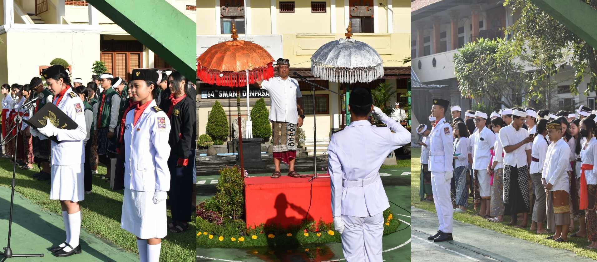 SMA Negeri 1 Denpasar Gelar Upacara Bendera dalam Rangka Memperingati Hari Lahir Pancasila