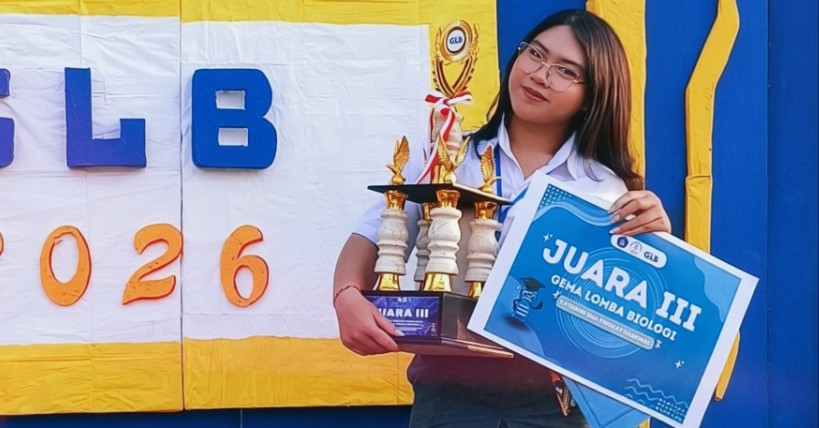 Tak Hanya Kuasai Teori, Nysa Adia Raih Juara III Nasional Gema Lomba Biologi 2026