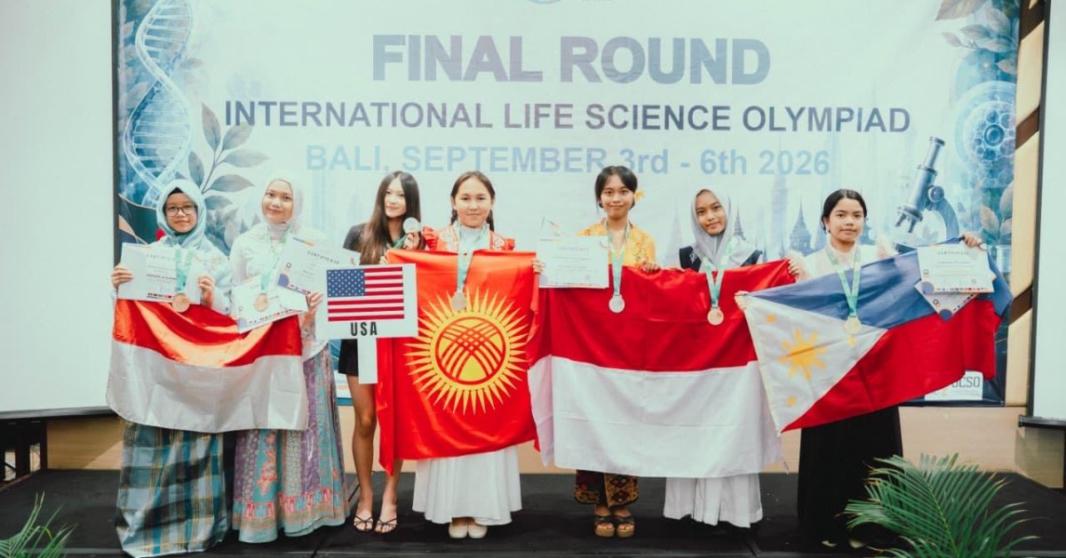 Tunjukkan Kemampuan Biologi di Kancah Internasional, Pinon Sawitri Raih Silver Medal International Life Sciences Olympiad 2026